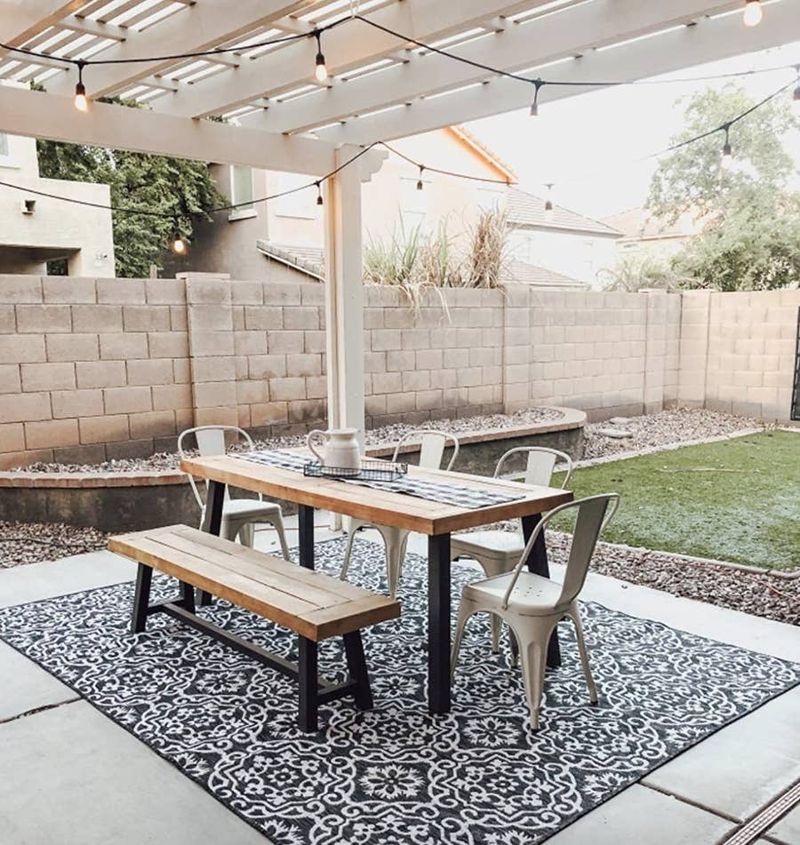 Outdoor Rug Defining Spaces