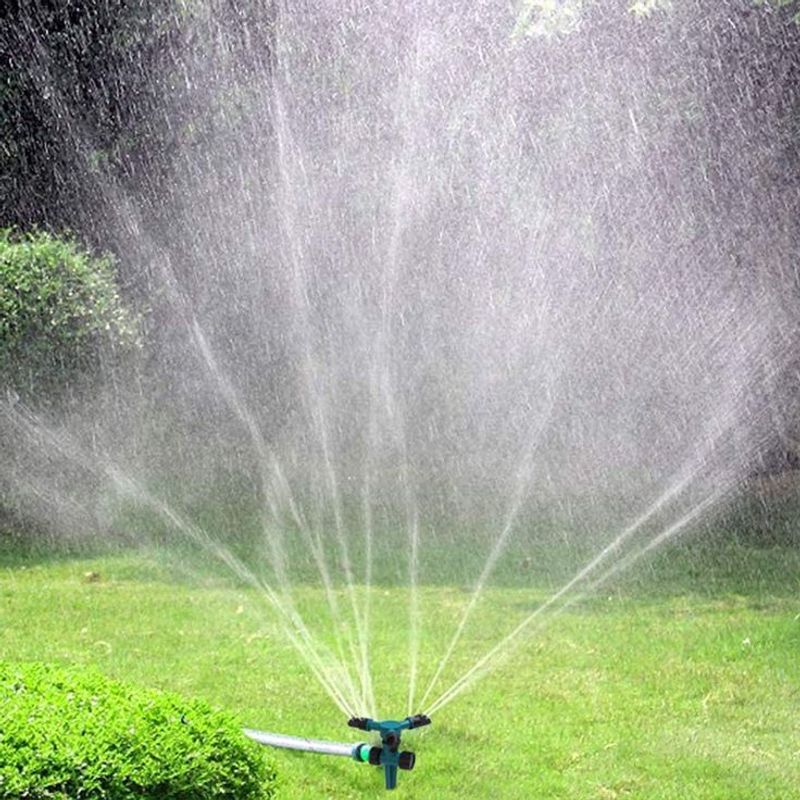 Install Motion-Activated Sprinklers