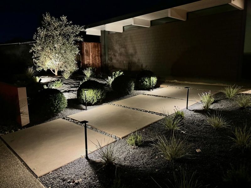 Unapproved Exterior Lighting