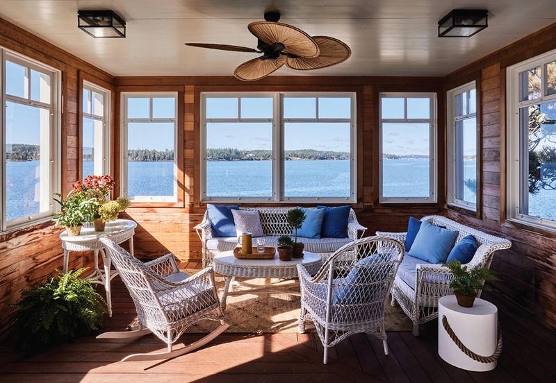 Coastal Escape with Blue Hues