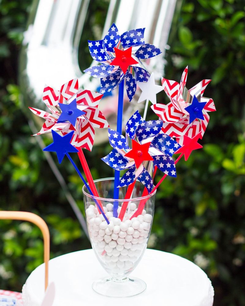 Patriotic Pinwheels