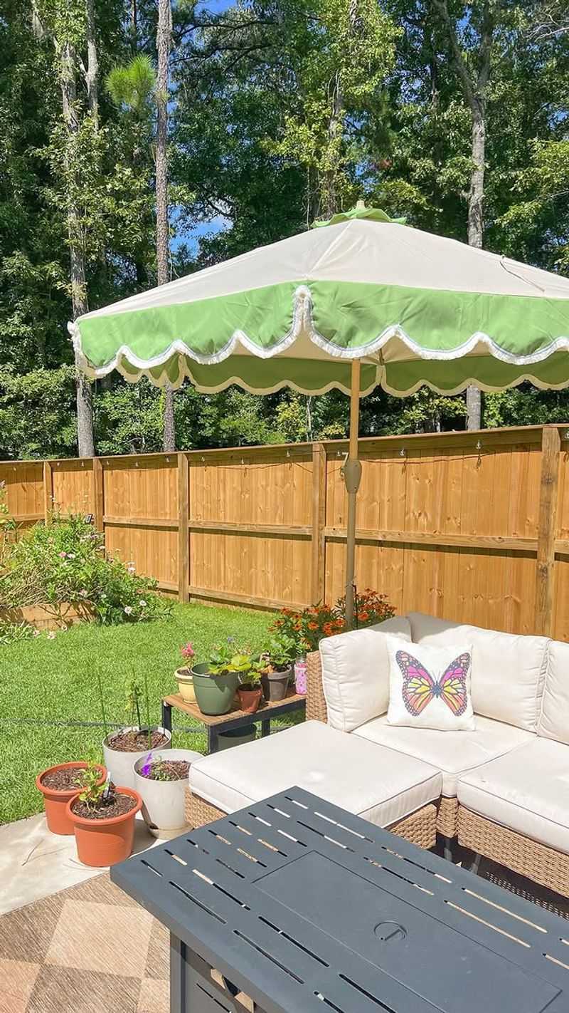 Raised Umbrella Canopy