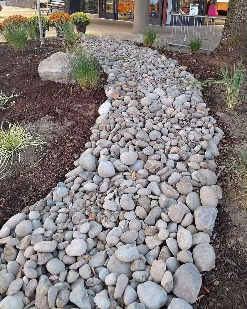 River Rock Pathways