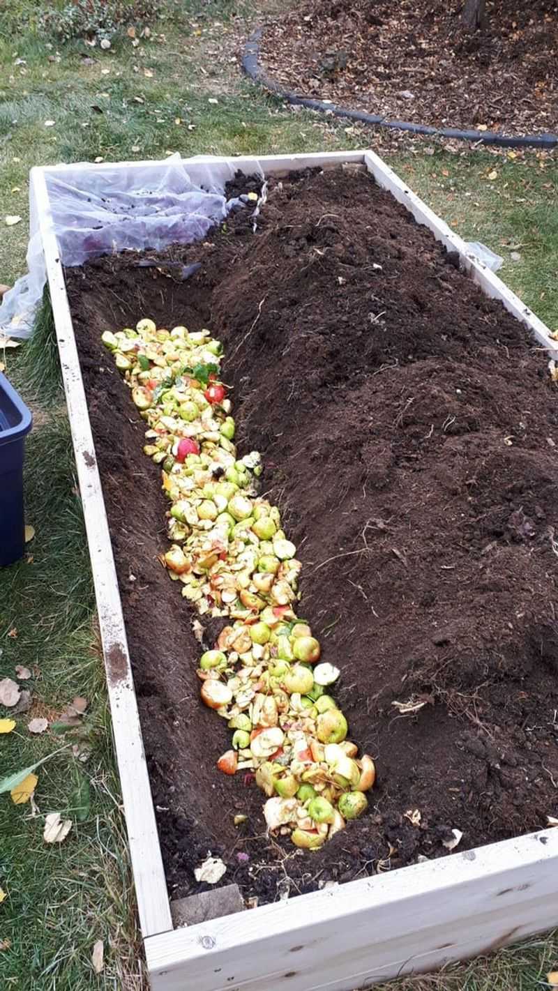 Trench Composting Alternative