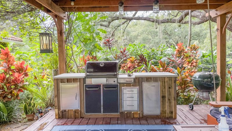 Outdoor Cooking Smoke