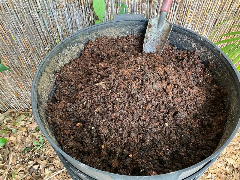 Apply Worm Castings Monthly