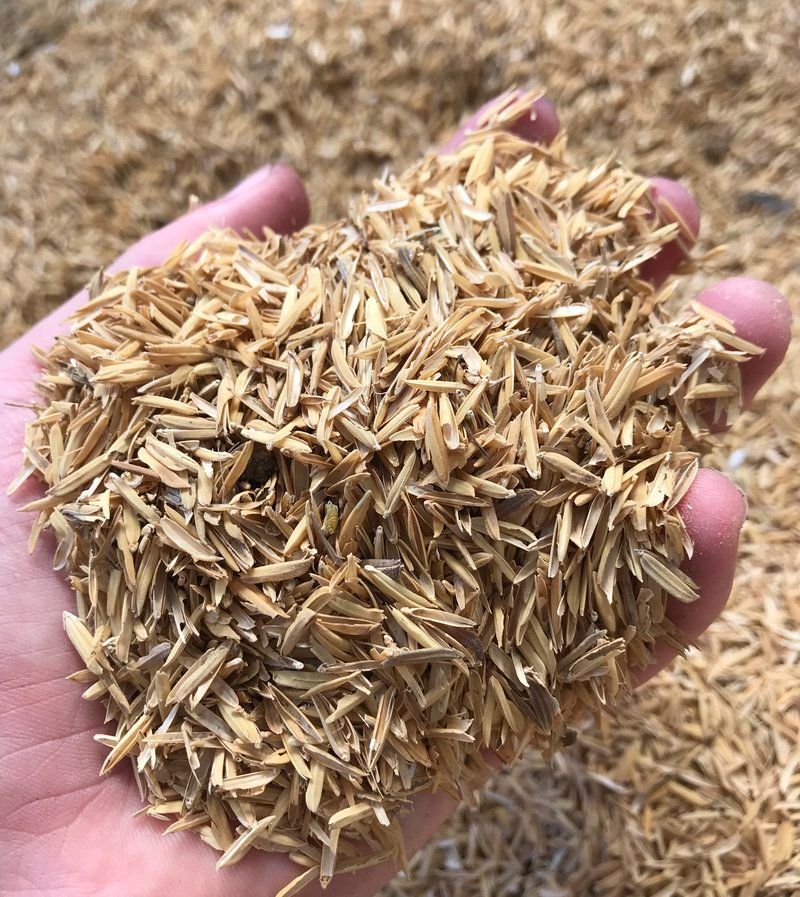Rice Hulls: Lightweight Drainage Improver