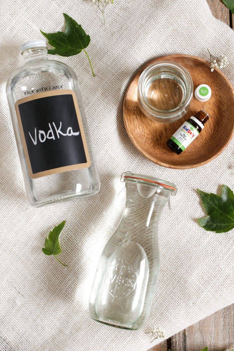 Pour A Vodka-Based Spray
