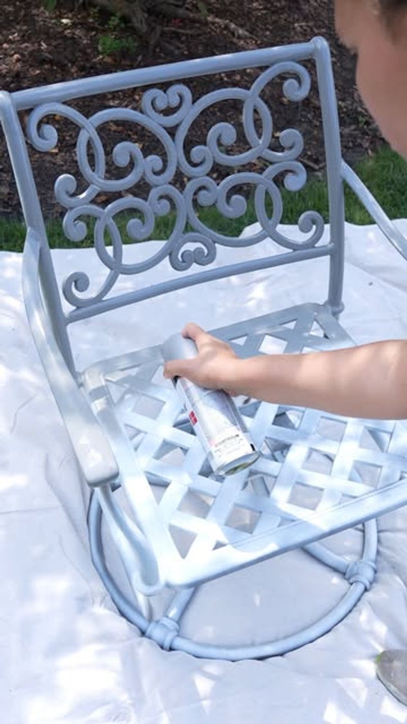 Painted Garden Furniture
