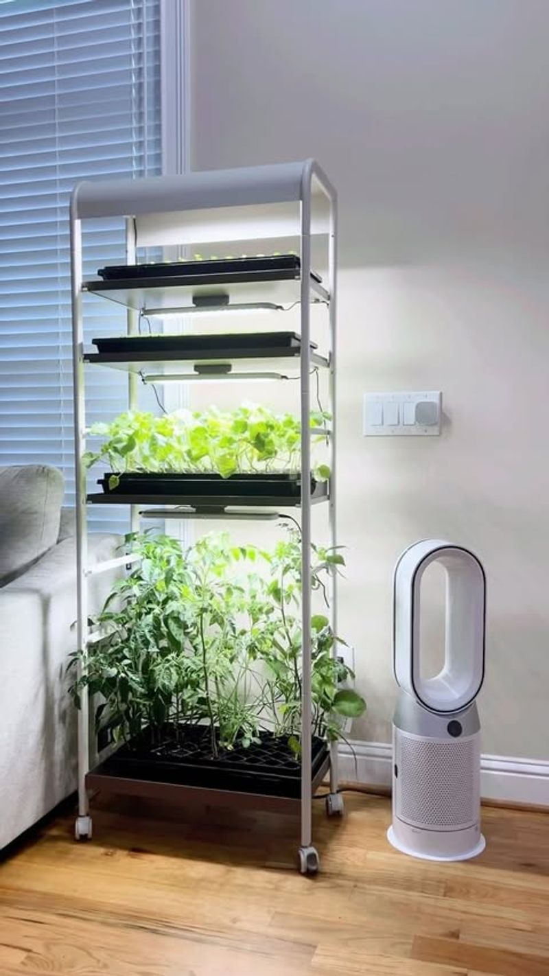 Maximize Vertical Growing Space