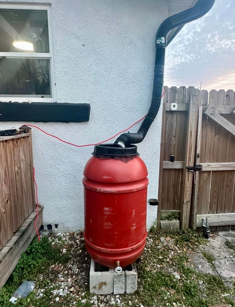 Harvest Rainwater For Compost Moisture