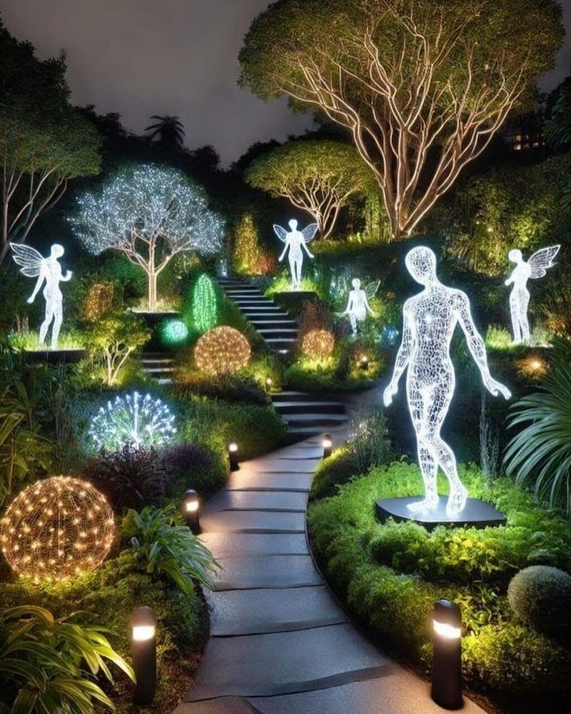 Unsecured Yard Art and Decorations