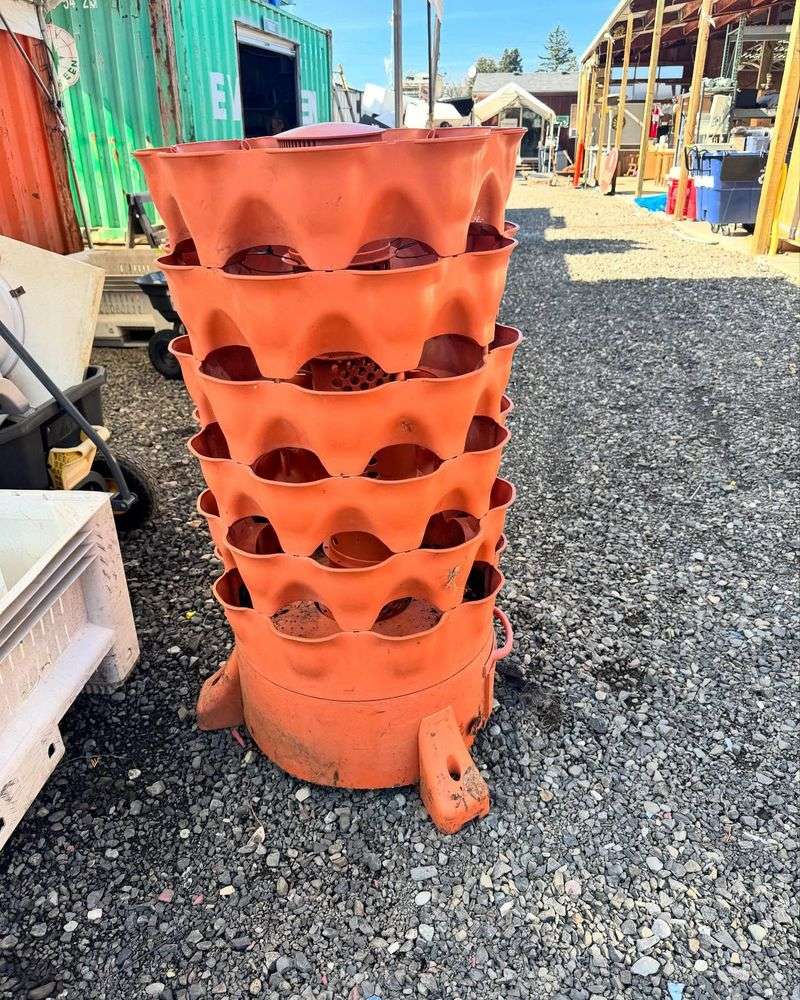 Stacked Container Tower