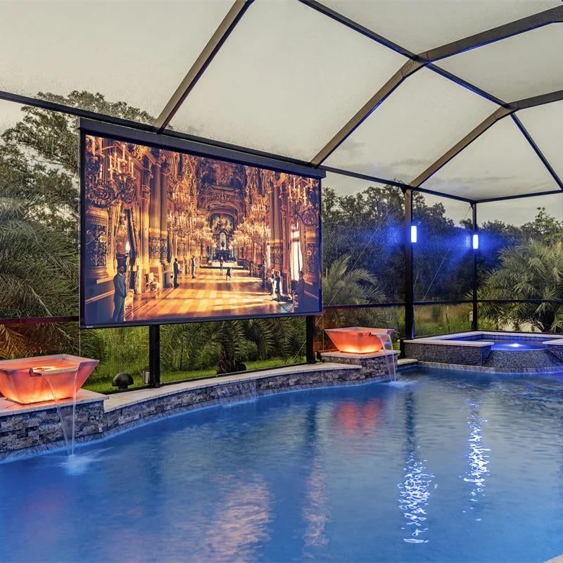 Poolside Outdoor Theaters