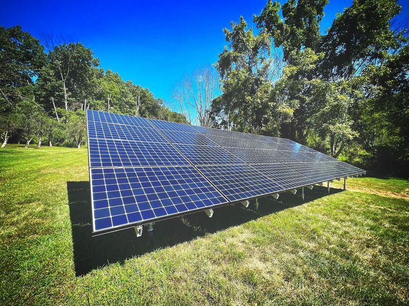 Extensive Solar Panel Arrays