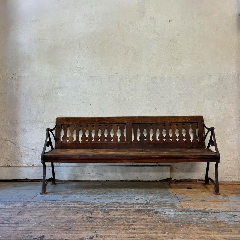Add A Vintage Garden Bench
