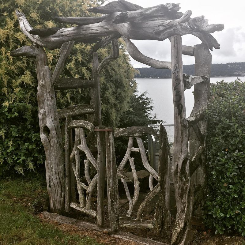 Sculptural Driftwood Installations