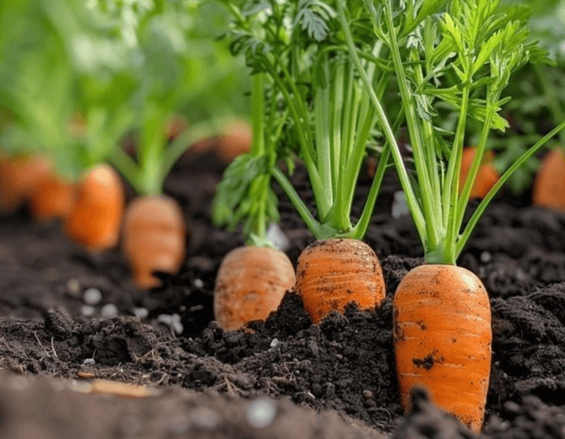 Carrots - Straight And Sweet In Loose Soil