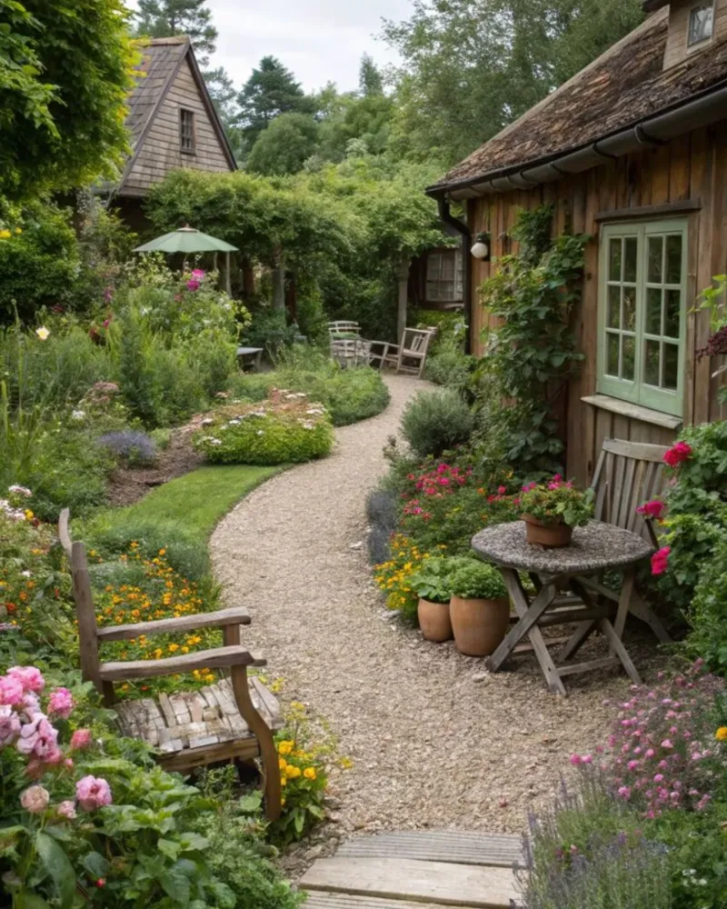 Pea Gravel Meditation Spaces
