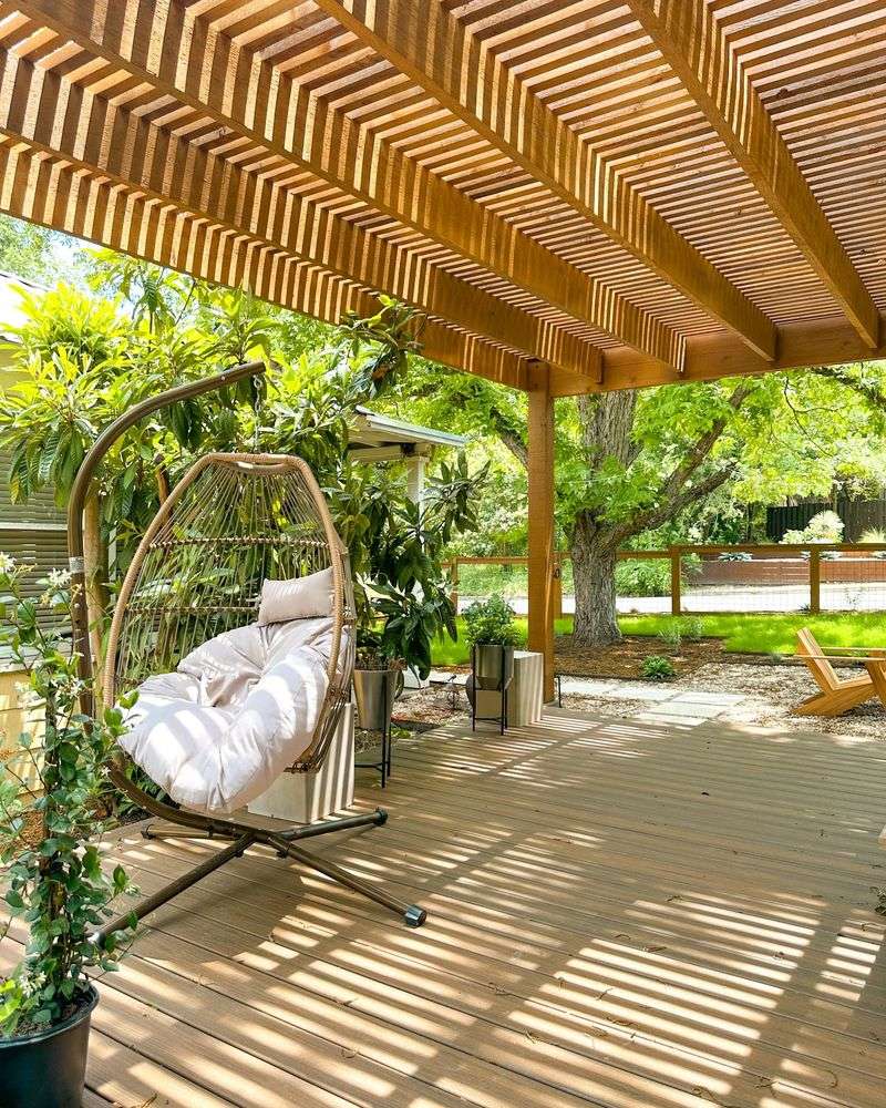 Pergola with Canopy