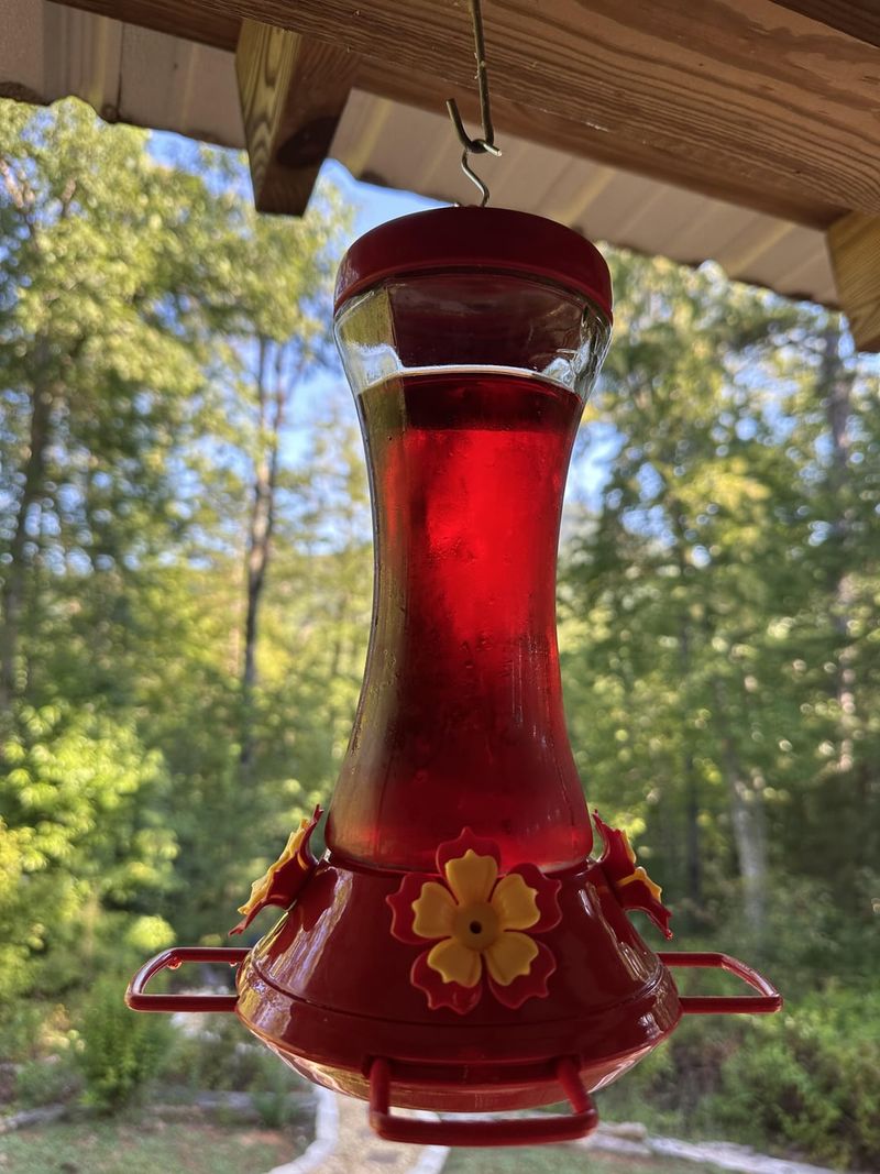 DON'T Use Red Dye in Nectar Solutions
