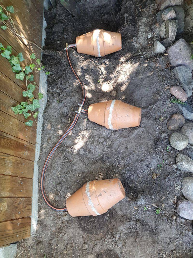 Buried Clay Pot Network