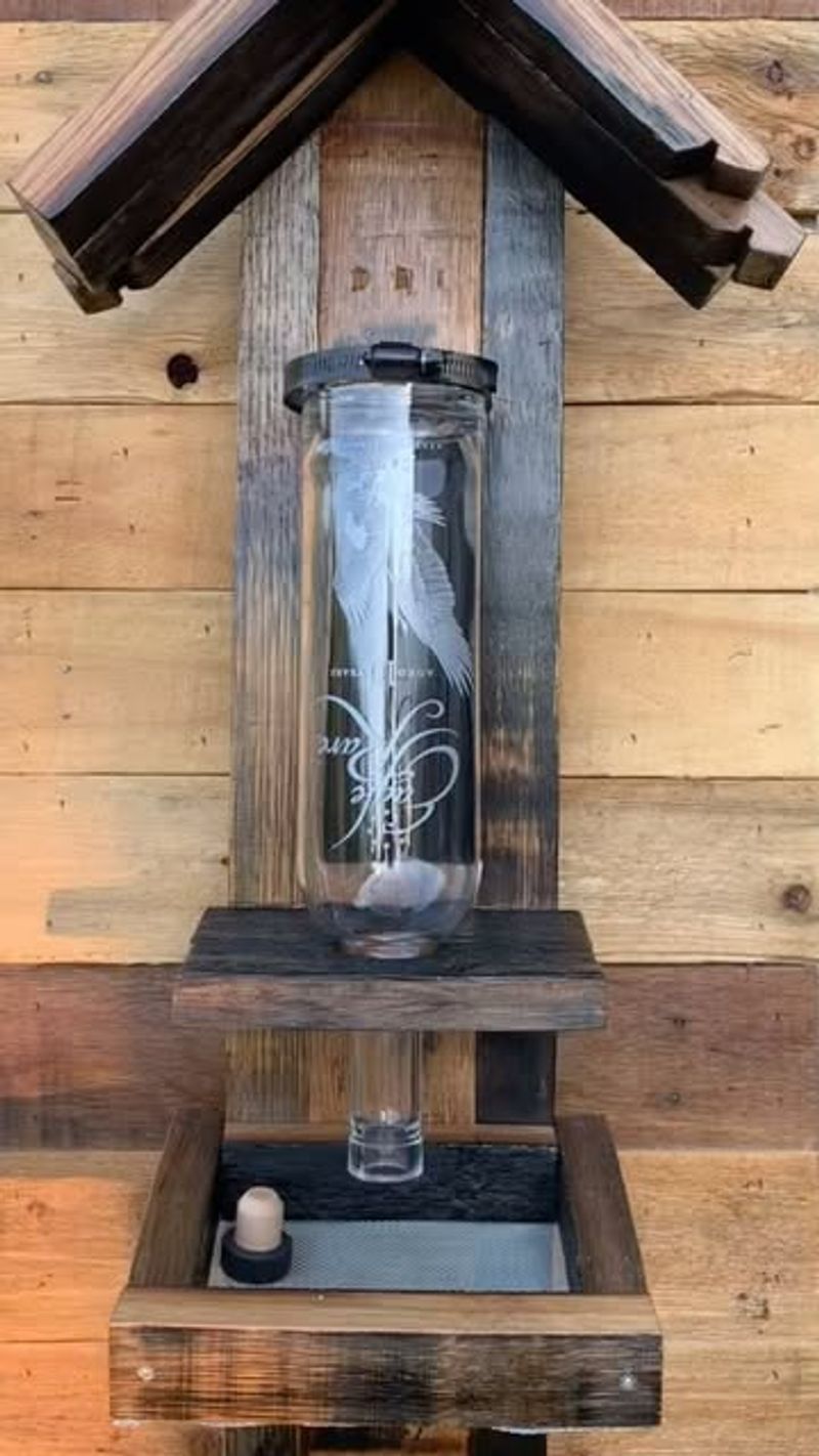 Wine Bottle Trough