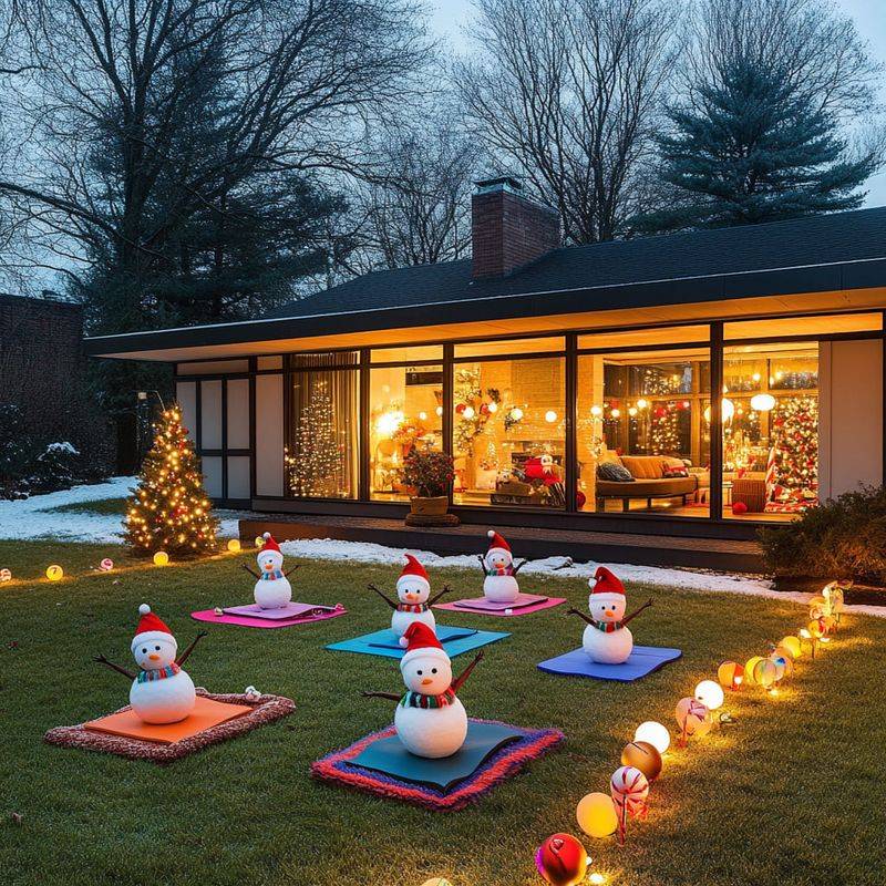 Excessive Holiday Decorations Left Up
