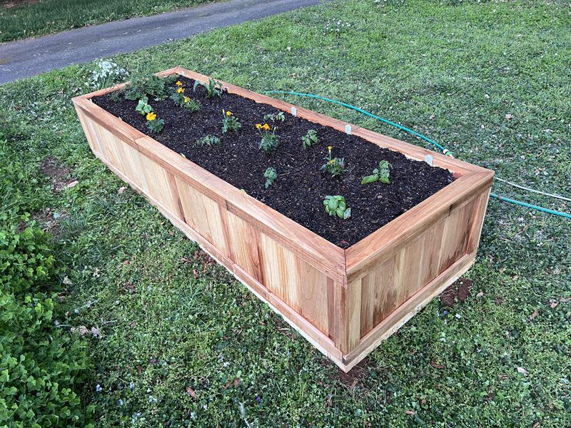 Raised Garden Beds With Local Cypress