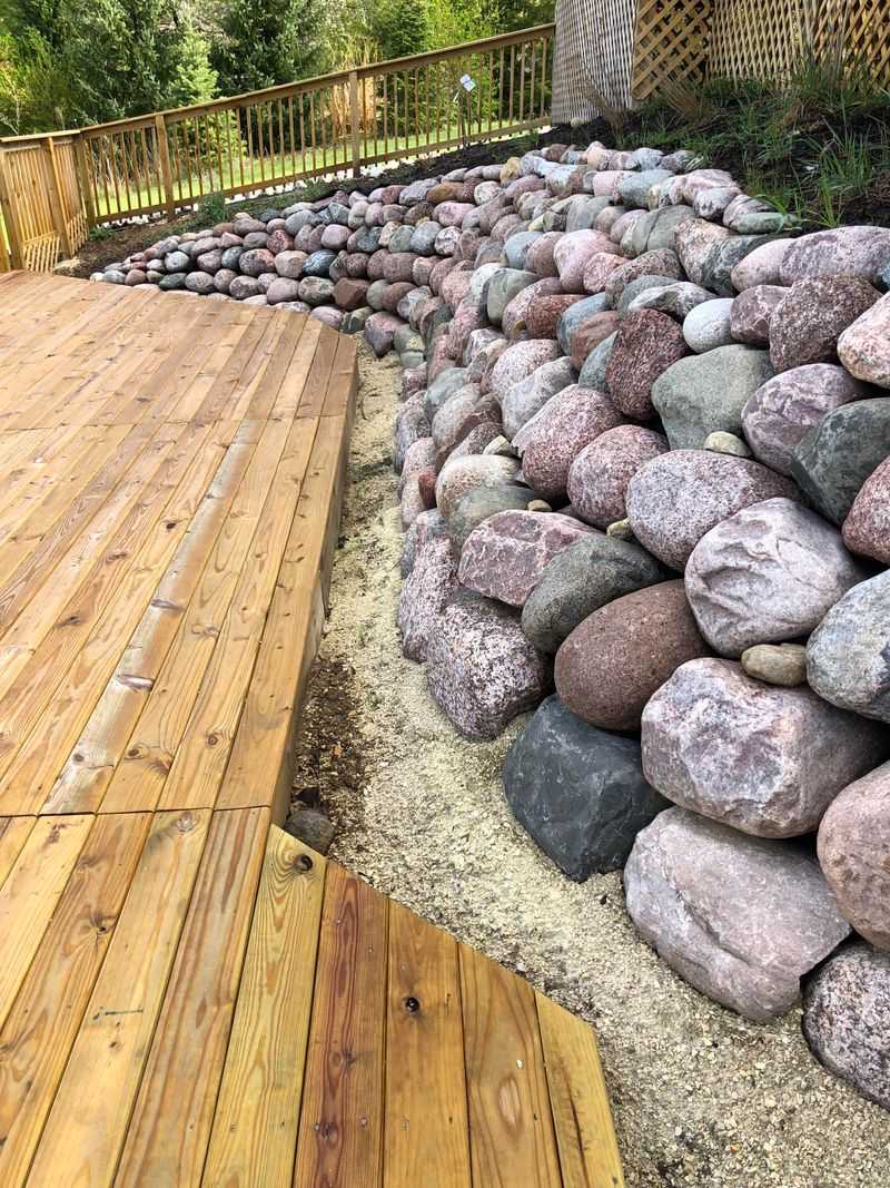 Natural Stone Border Integration