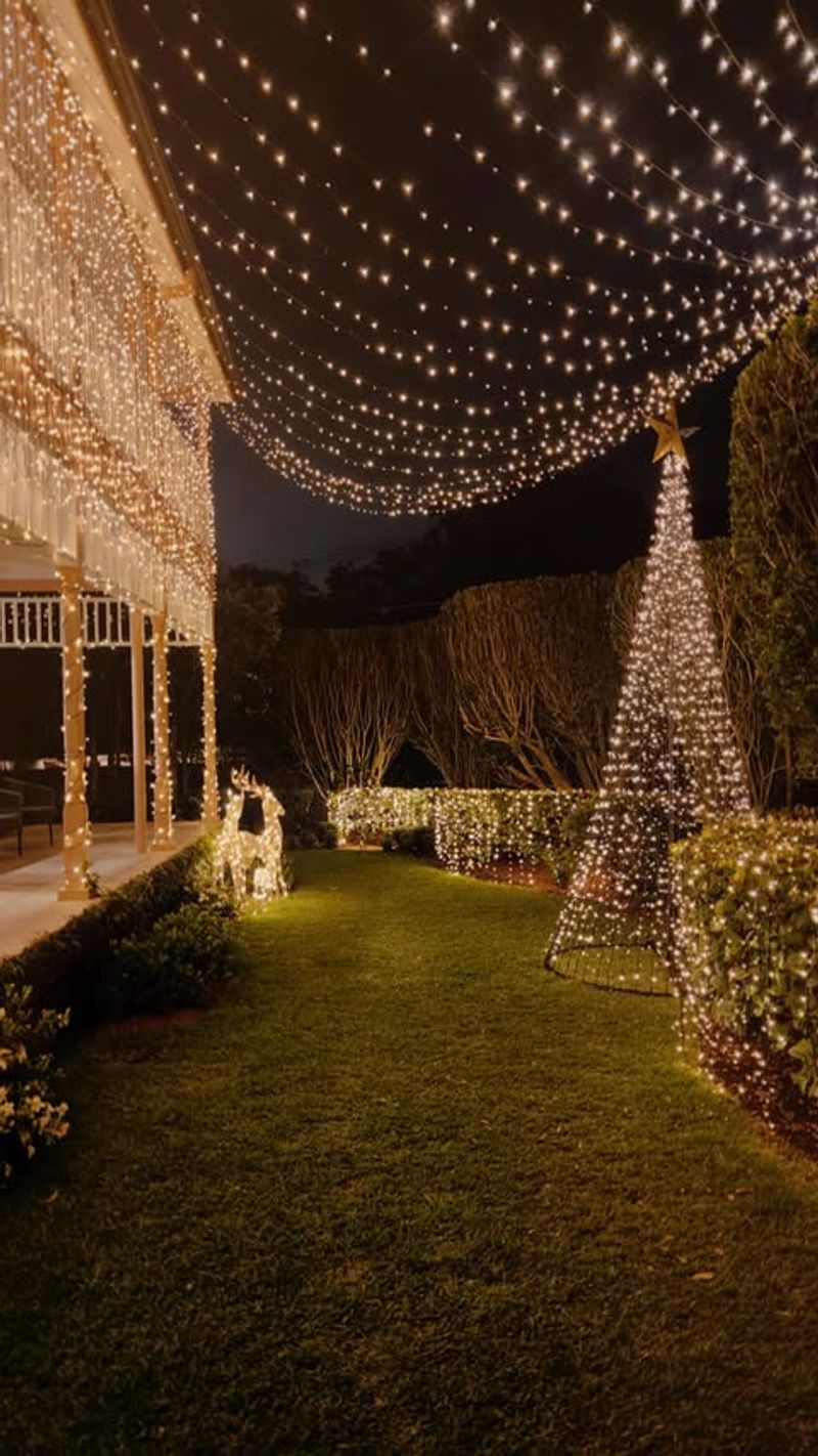 String Light Canopy