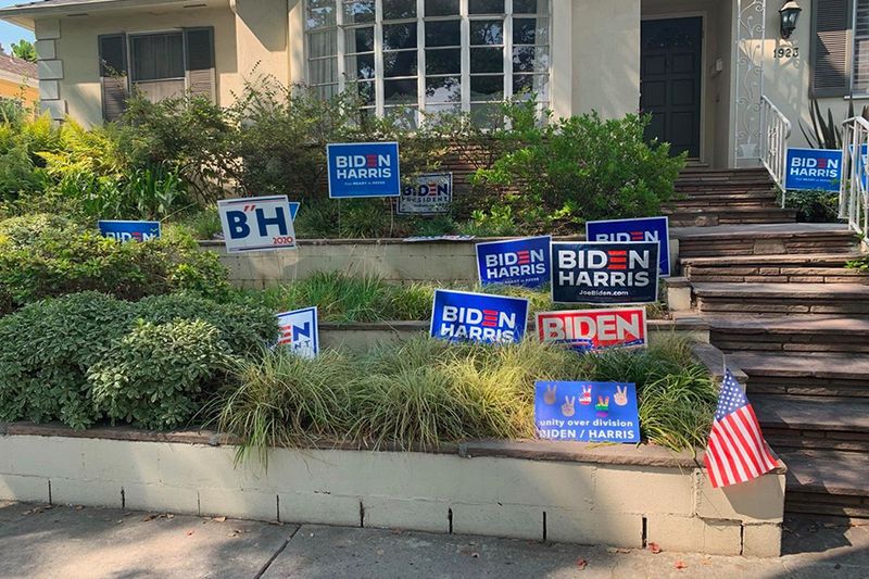 Large Political Signs Year-Round