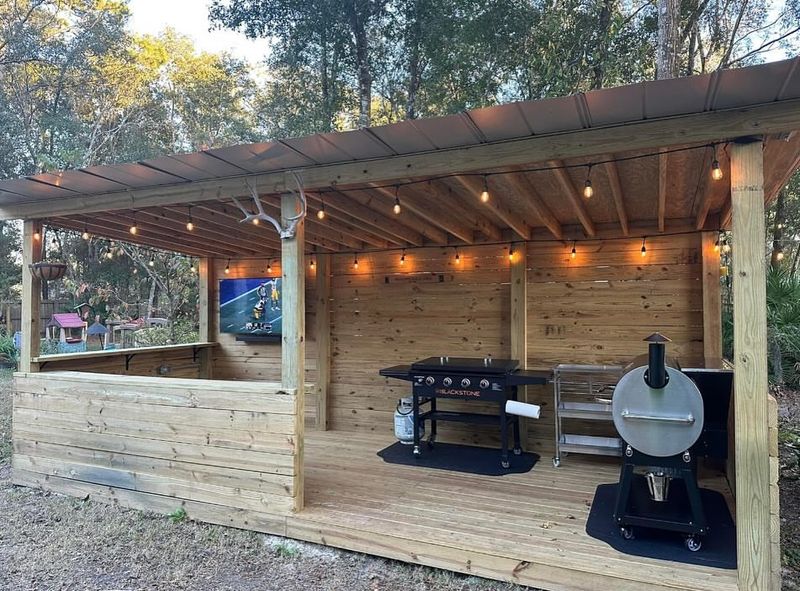 Outdoor Kitchen Platform