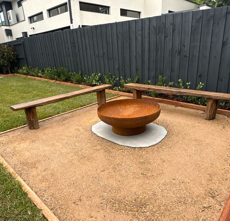 Rustic Seating Areas
