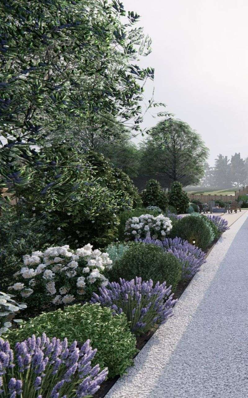 Raised Stone Beds