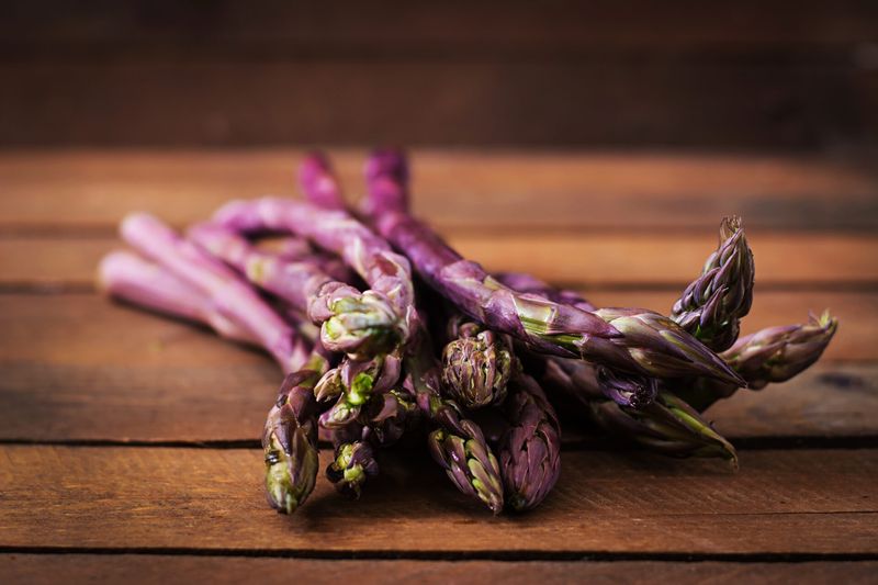 Purple Asparagus: The Royal Spear