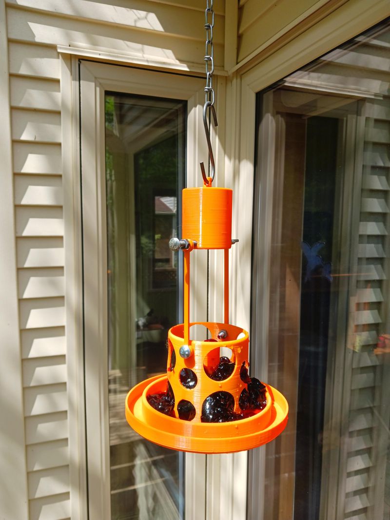 Grape Jelly Feeders