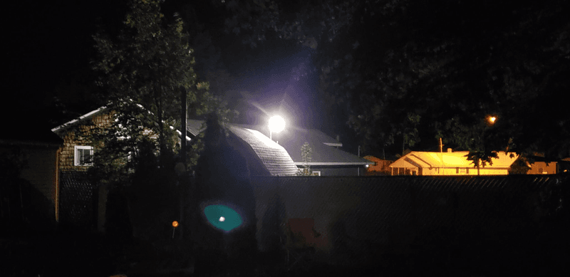 Blinding Landscape Lighting