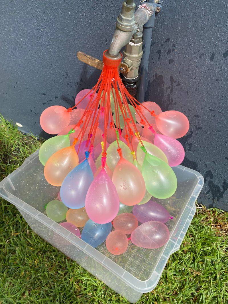 Water Balloon Station Cools Things Down