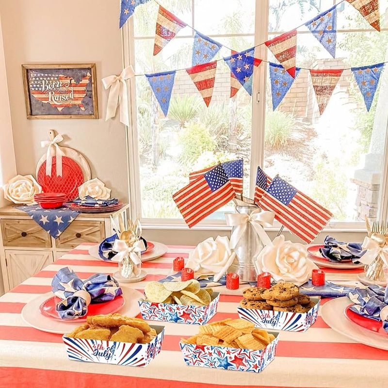 Star-Shaped Serving Platters