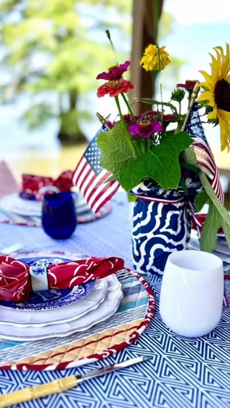 Star-Spangled Plant Markers