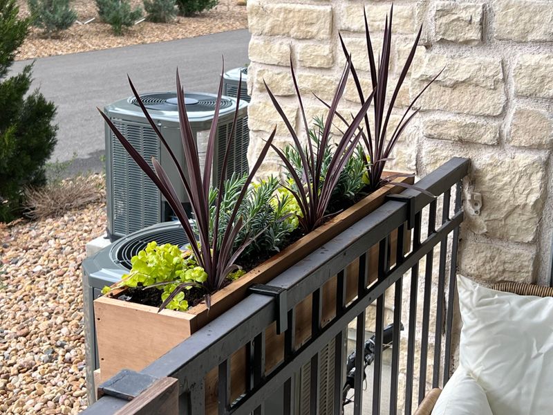 Railing Planter Boxes