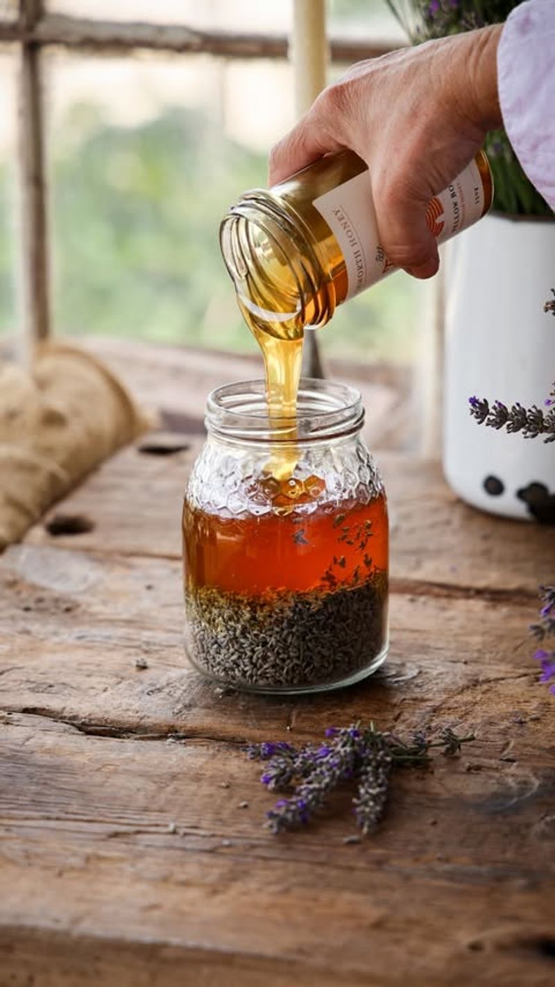 Flower-Infused Honey