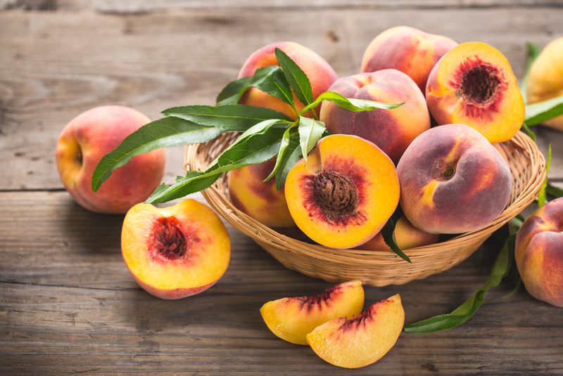 Peach And Nectarine Skins: Iron-Rich Soil Amendments