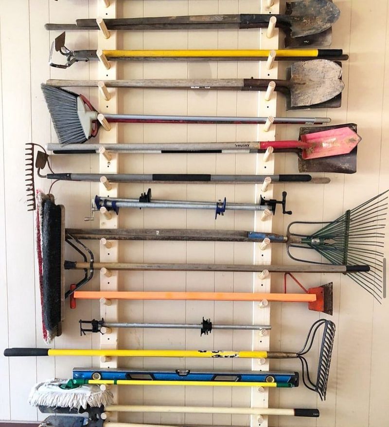 Garden Tool Hanging System