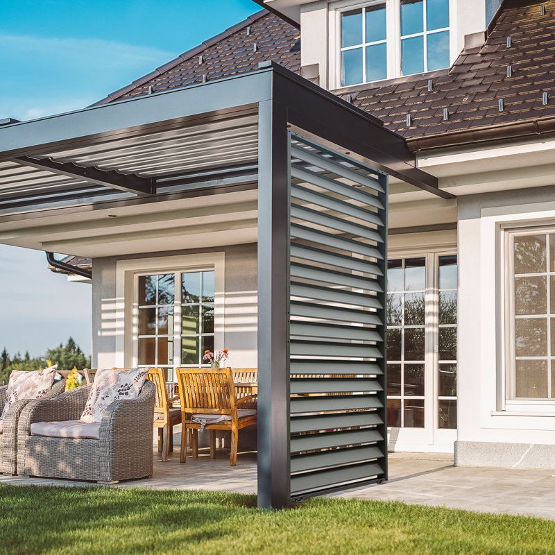 Louvered Privacy Panels