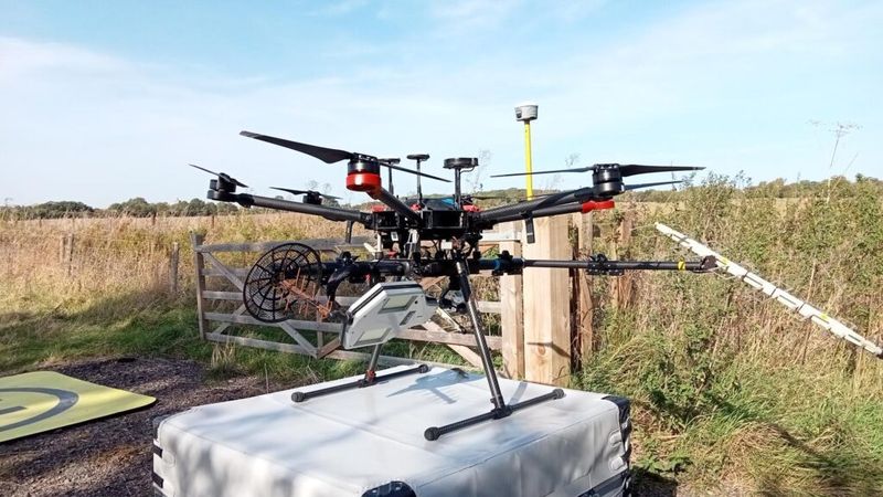 Moisture Monitoring Drones