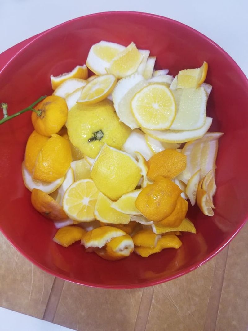 Citrus Peels' Zesty Defense