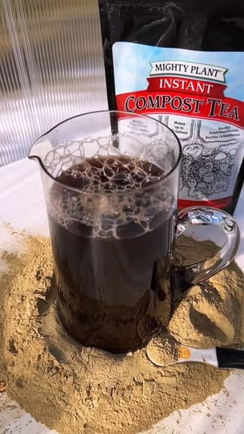 Add Compost Tea Monthly