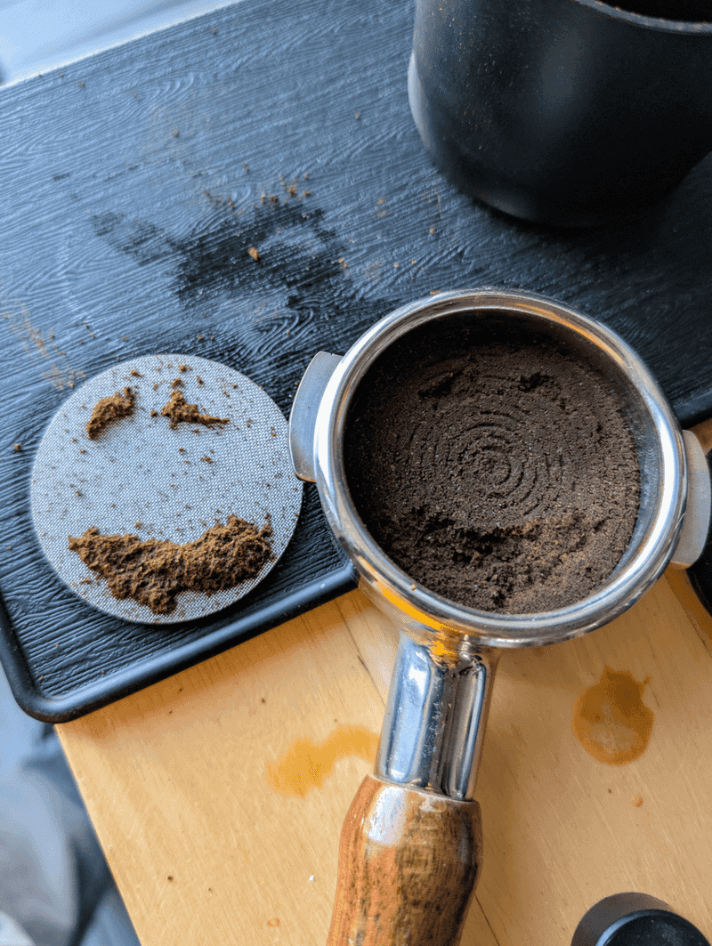 Strong Coffee Grounds
